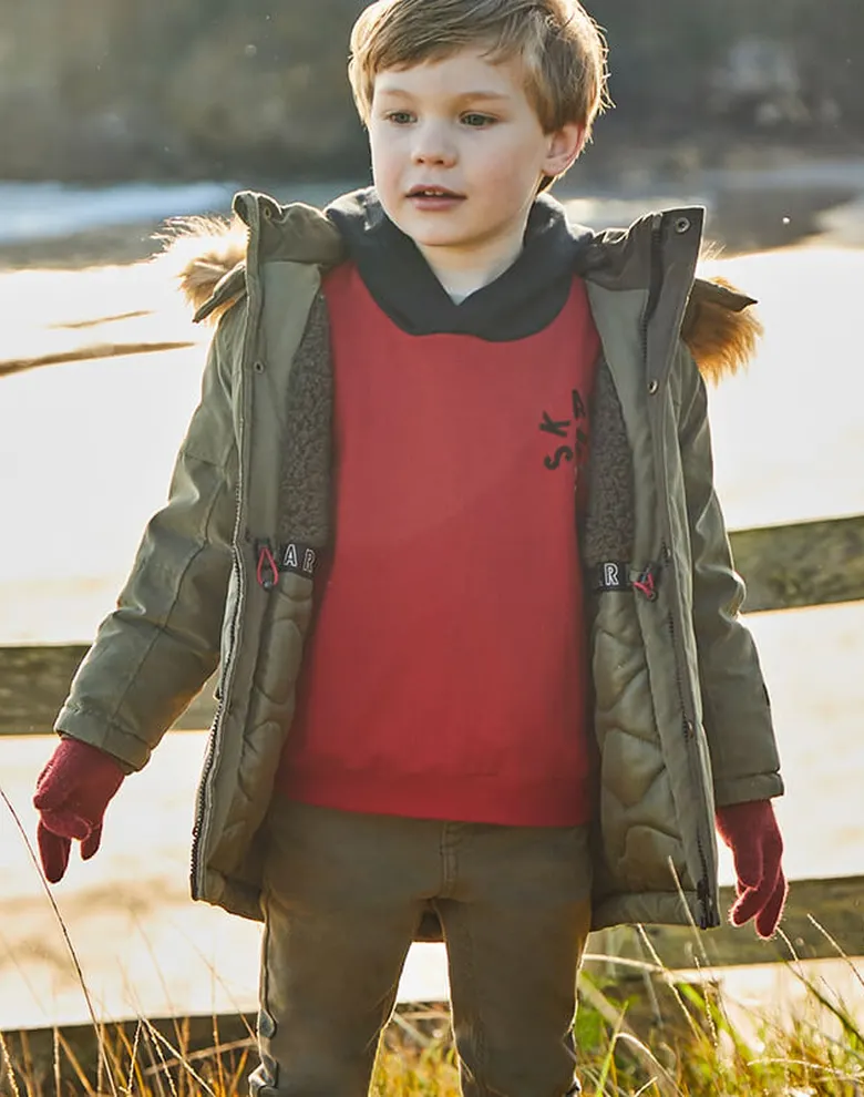 Дитячі штани Mayoral зелені slim fit — Photo 5