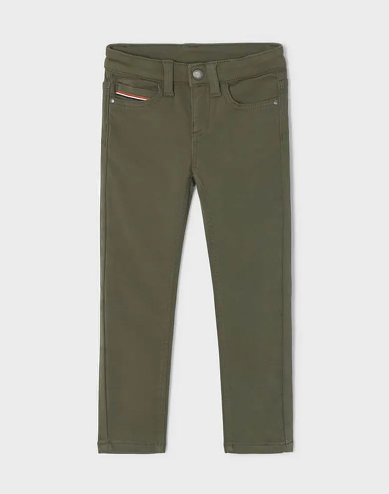 Дитячі штани Mayoral зелені slim fit — Photo 6