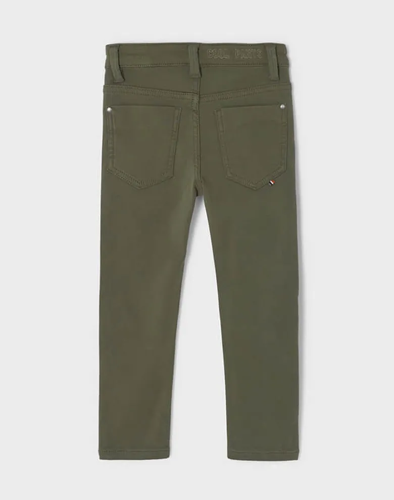 Дитячі штани Mayoral зелені slim fit — Photo 7