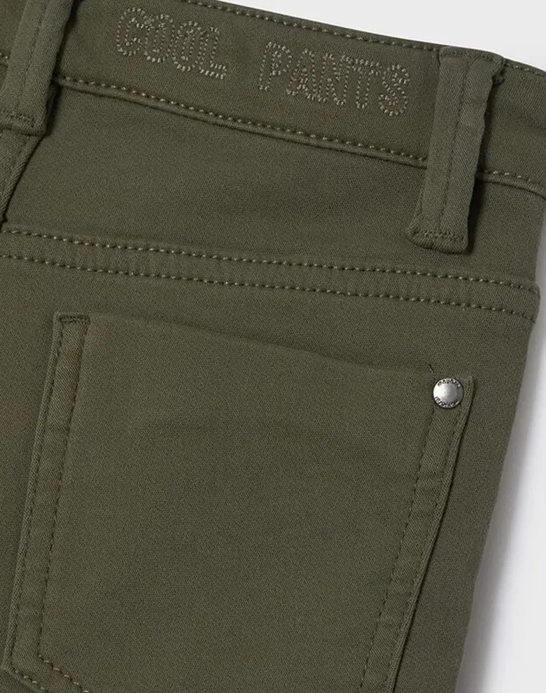Дитячі штани Mayoral зелені slim fit — Photo 8