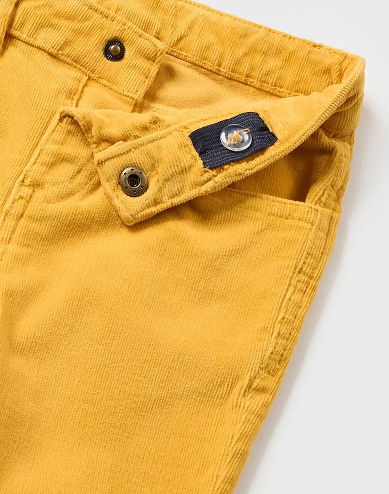 Дитячі штани Mayoral жовті slim fit — Photo 6