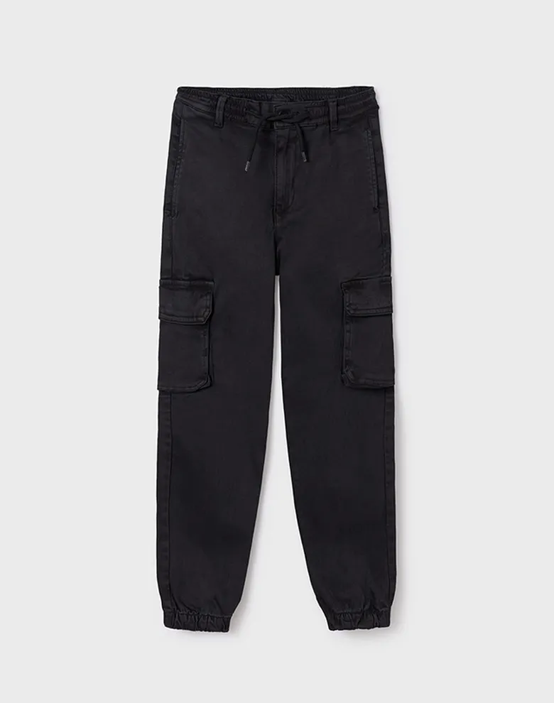 Дитячі штани Mayoral чорні jogger — Photo 5
