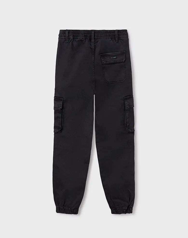 Дитячі штани Mayoral чорні jogger — Photo 6