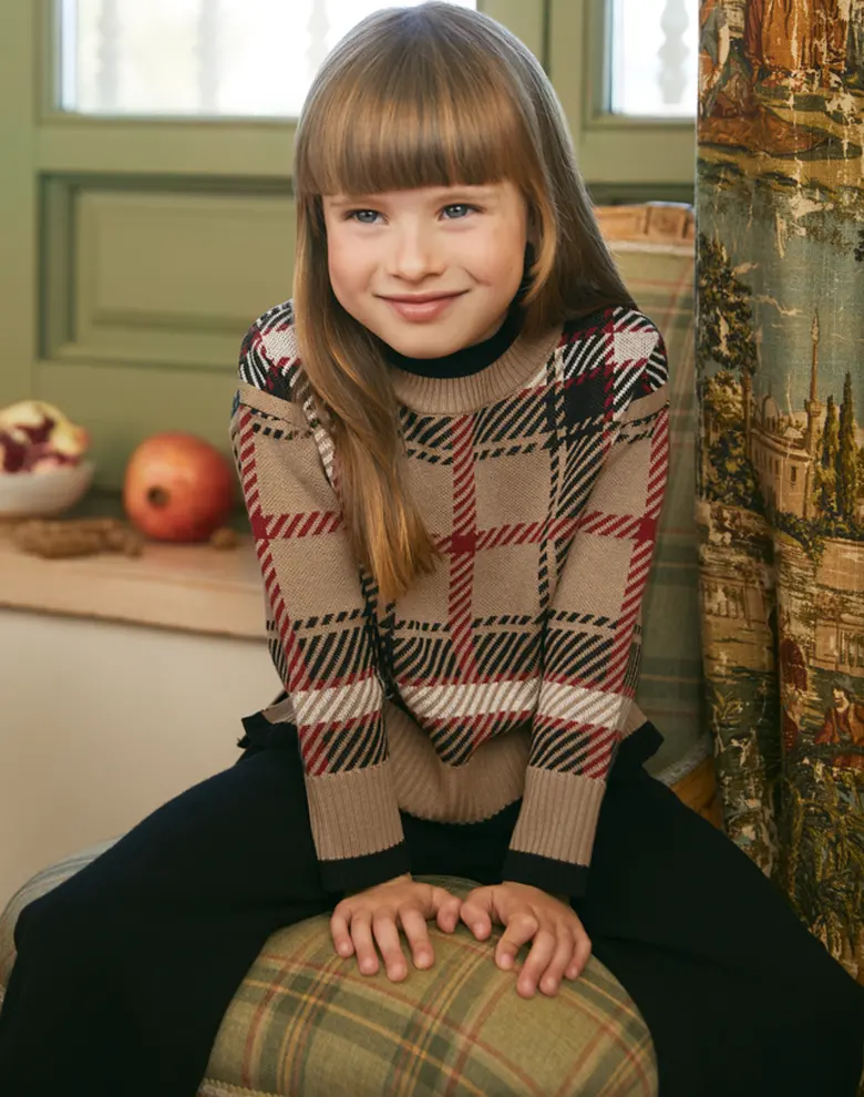 Дитячий комплект Abel &amp; Lula: светр і штани чорні — Photo 5