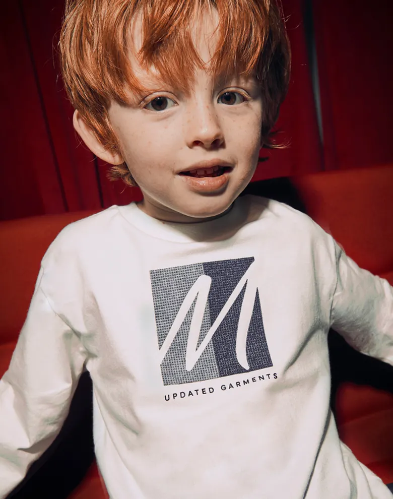 Дитячий лонгслів Mayoral молочний — Photo 6