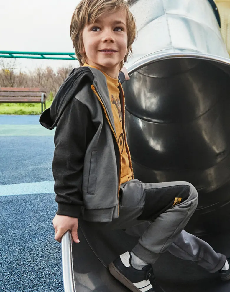 Дитячий спортивний костюм Mayoral сірий — Photo 6
