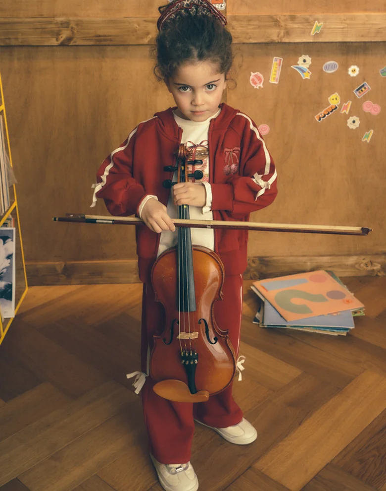 Дитячий спортивний костюм Mayoral червоний — Photo 5