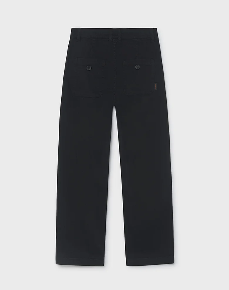 Дитячі штани Mayoral чорні wide leg — Photo 7