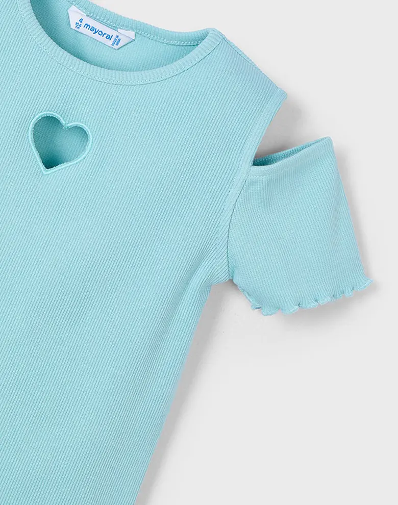 Дитяча футболка Mayoral блакитна — Photo 7