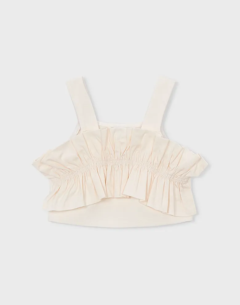 Дитячий топ Mayoral кремовий — Photo 8