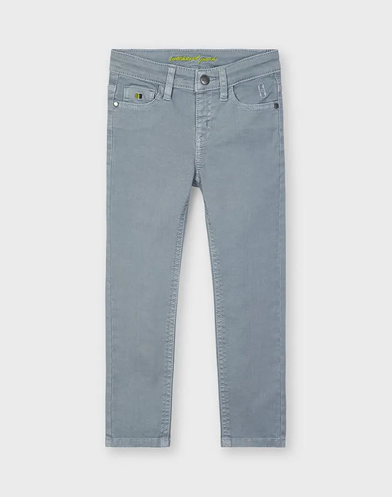 Дитячі штани Mayoral сірі skinny — Photo 5