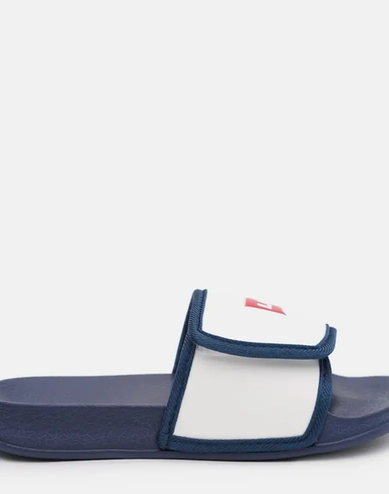 Дитячі шльопанці Levi's темно-синій/білий — Photo 6