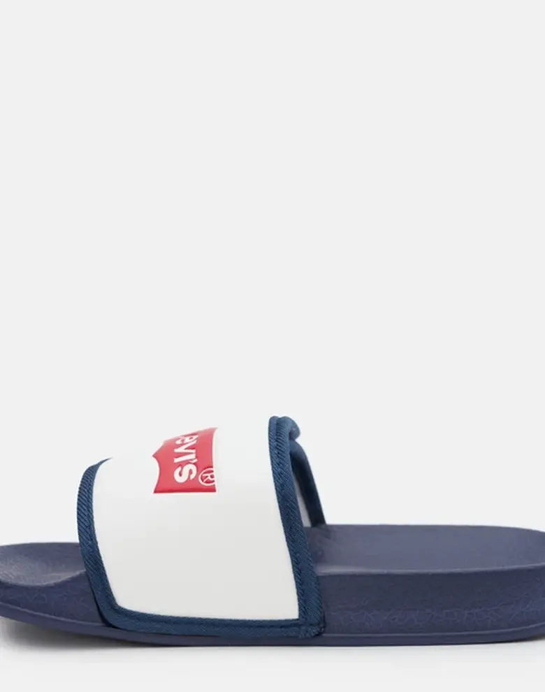 Дитячі шльопанці Levi's темно-синій/білий — Photo 8