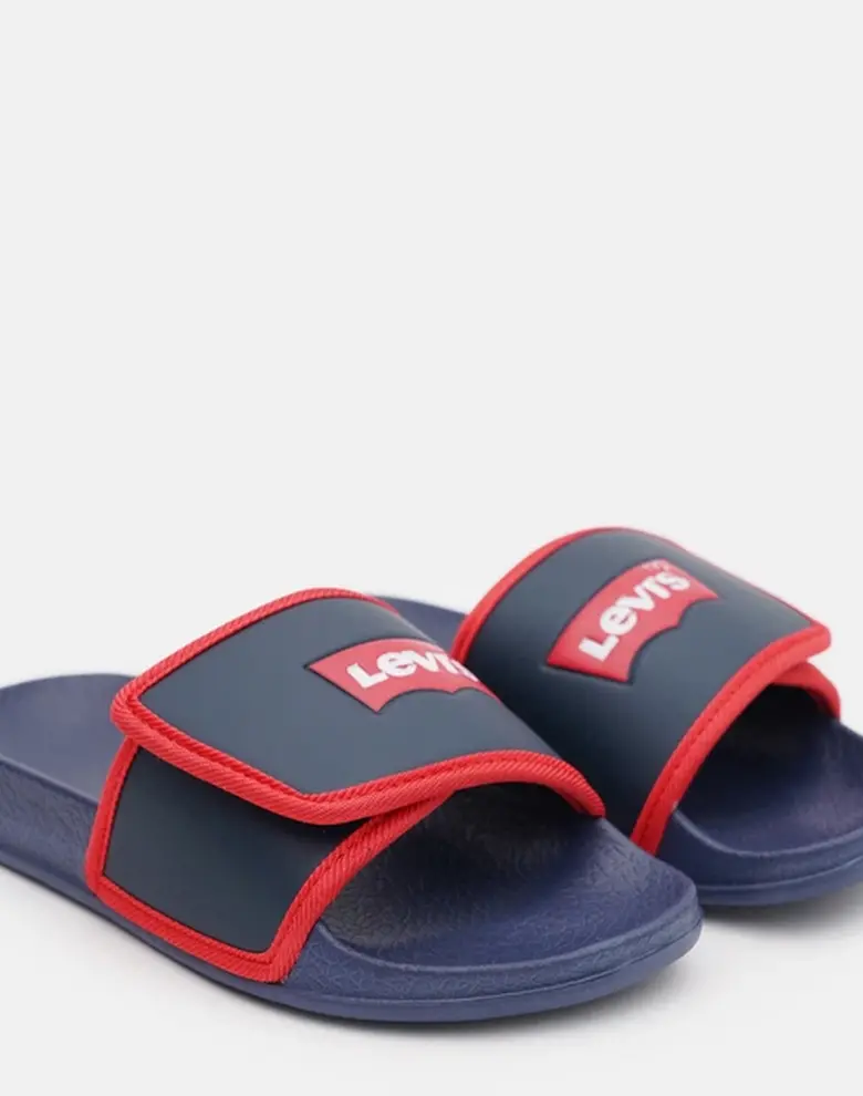 Дитячі шльопанці Levi's темно-синій/червоний — Photo 5