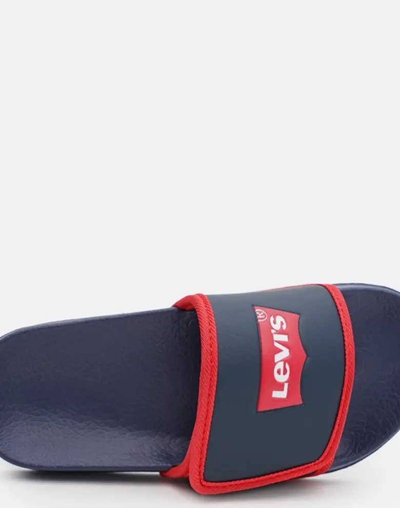 Дитячі шльопанці Levi's темно-синій/червоний — Photo 9