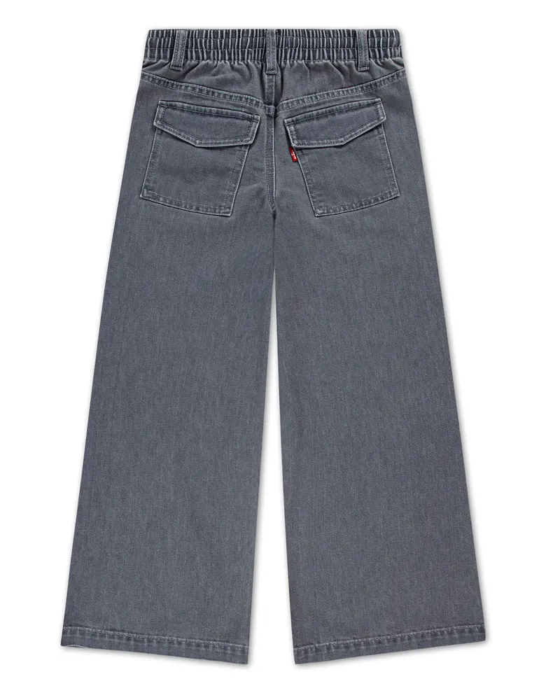 Дитячі джинсові штани Levi's сірі — Photo 8