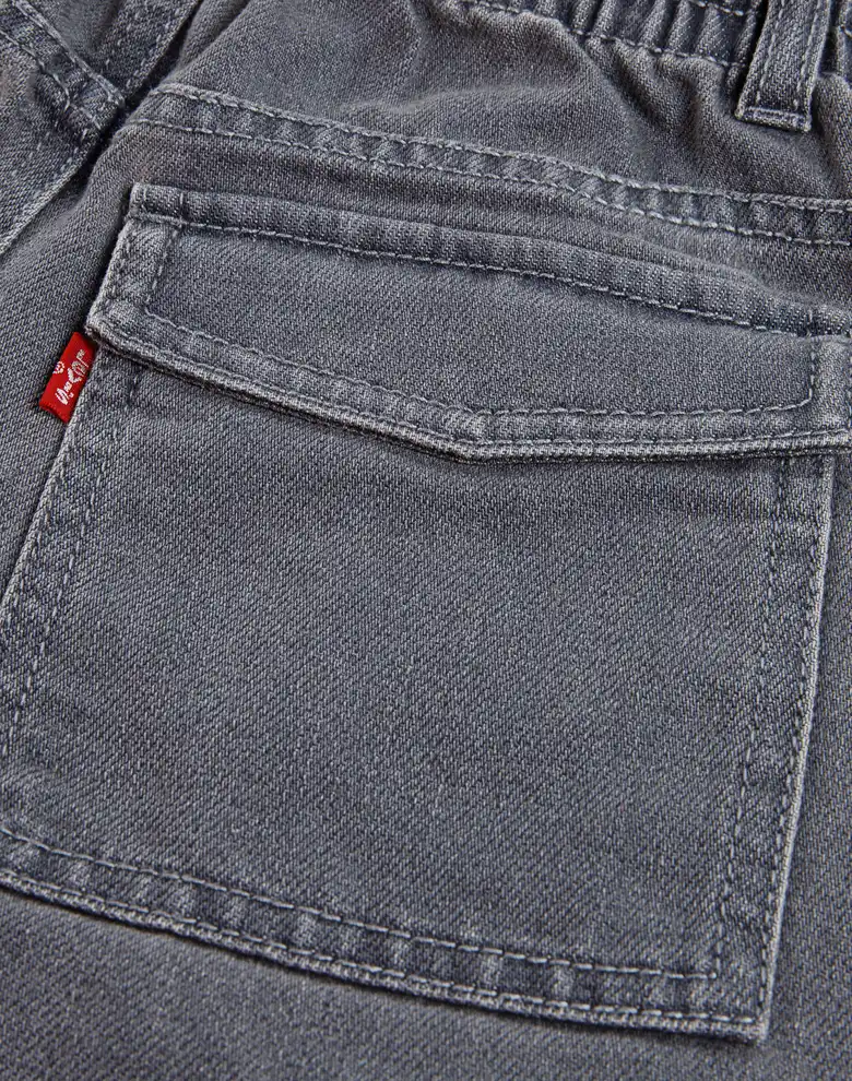 Дитячі джинсові штани Levi's сірі — Photo 7