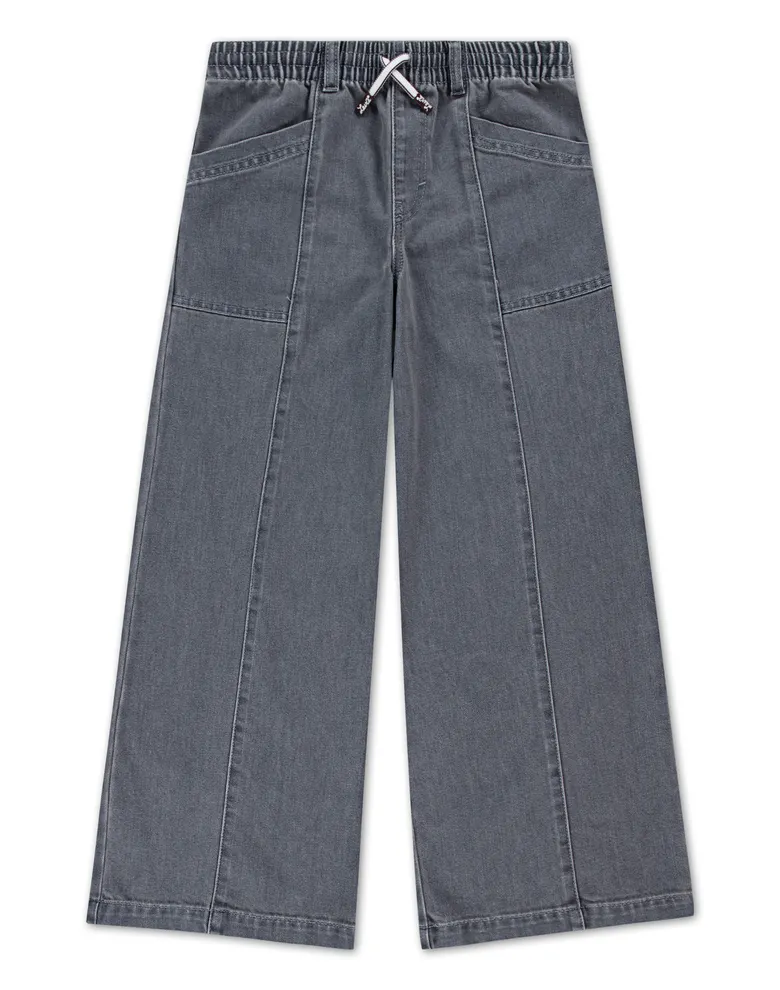 Дитячі джинсові штани Levi's сірі — Photo 5