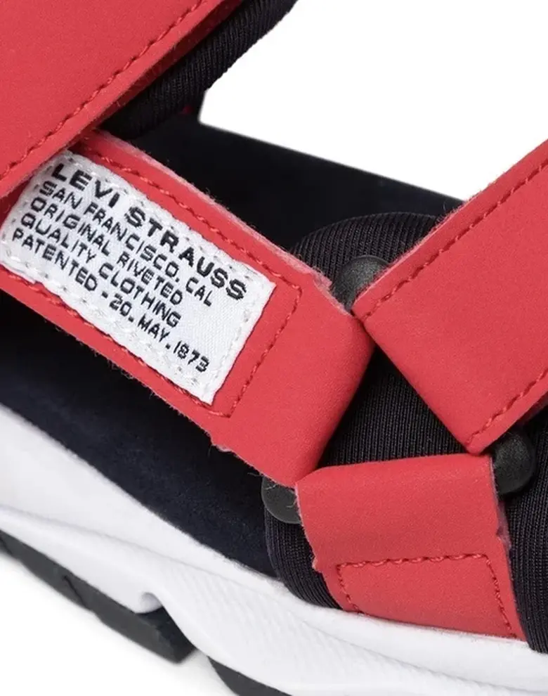 Дитячі сандалі Levi's червоні — Photo 7