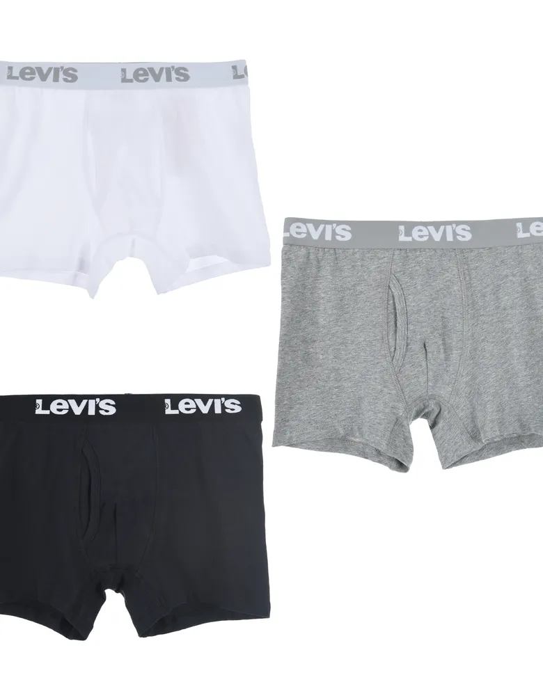 Дитячі труси-боксерки Levi's білі — Photo 5