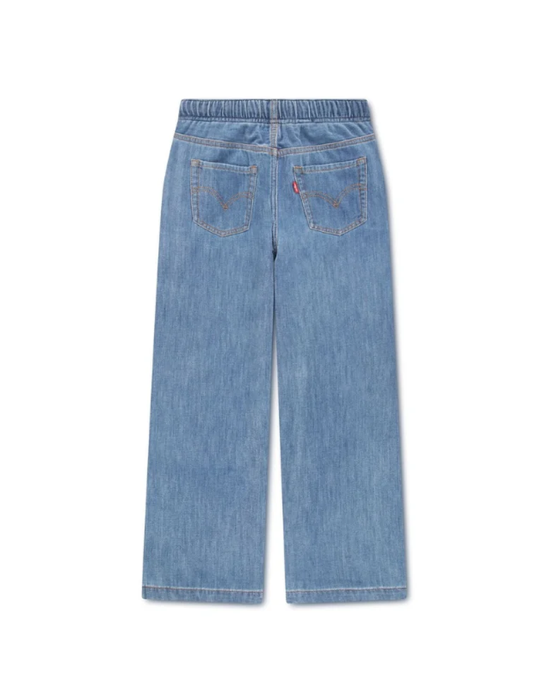 Дитячі джинсові штани Levi's сині — Photo 9