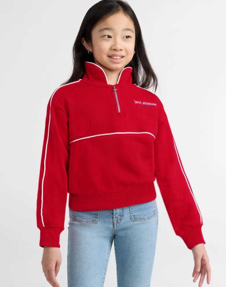 Дитячий худі Levi's червоний — Photo 7
