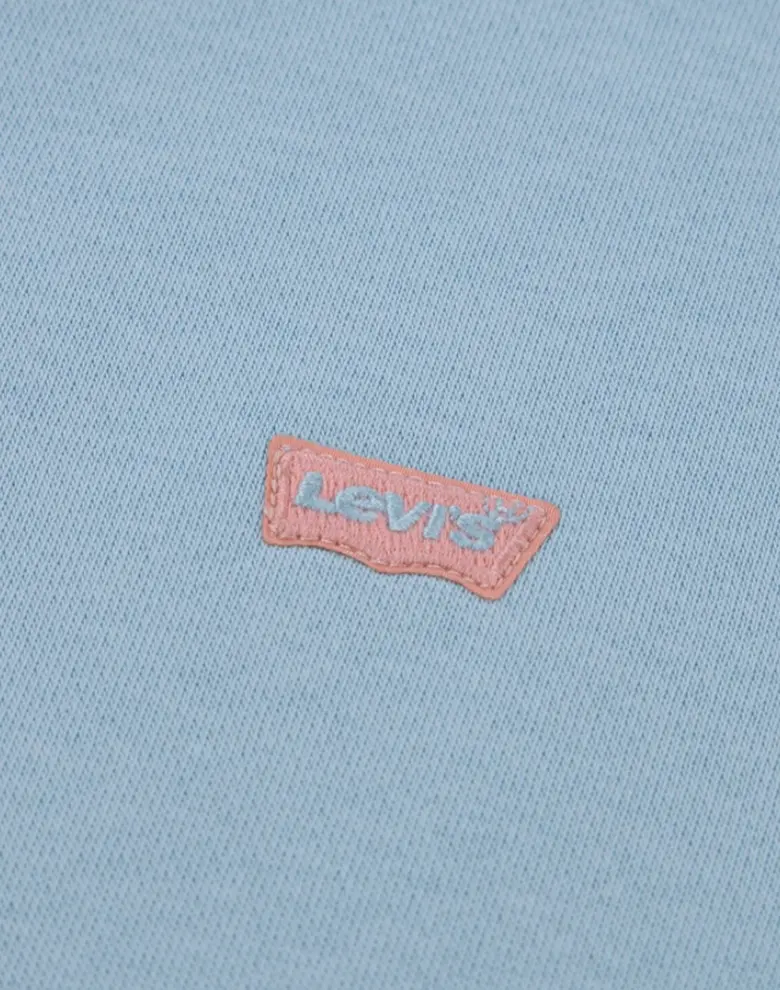 Дитячий худі Levi's блакитний з капюшоном — Photo 7