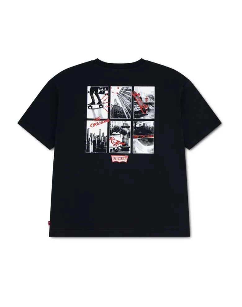 Дитяча футболка Levi's чорна — Photo 6