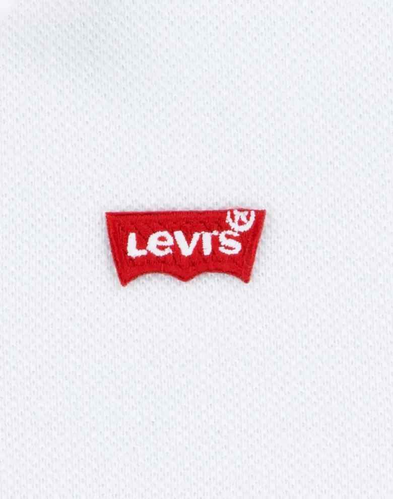 Дитяча футболка-поло Levi's біла — Photo 12