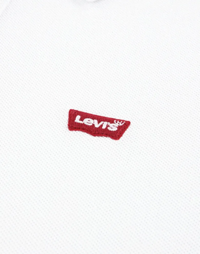Дитяча футболка-поло Levi's біла — Photo 11