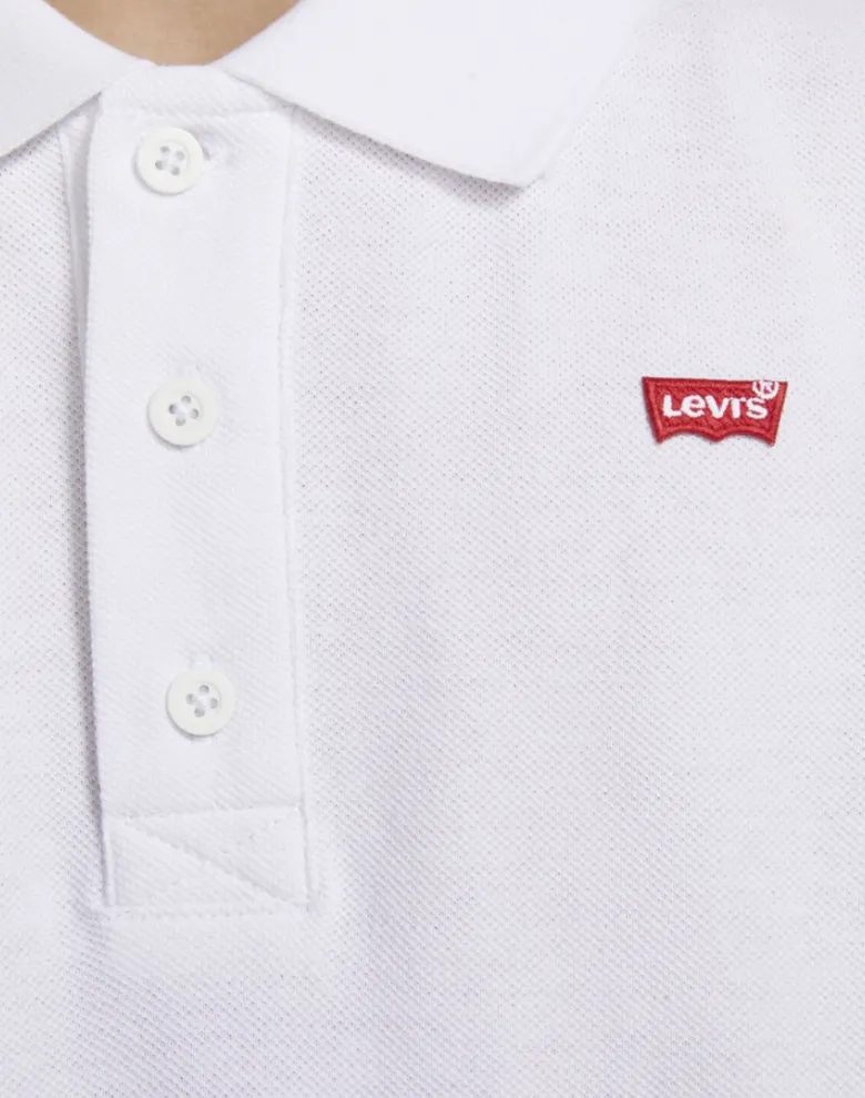 Дитяча футболка-поло Levi's біла — Photo 10