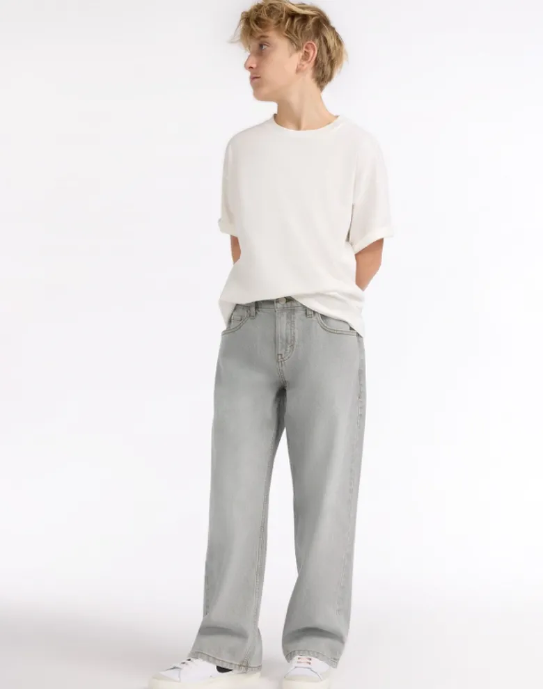 Дитячі джинсові штани Levi's сірі — Photo 6