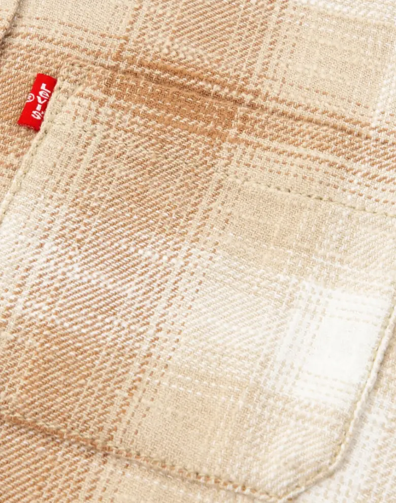 Дитяча сорочка Levi's коричнева — Photo 7