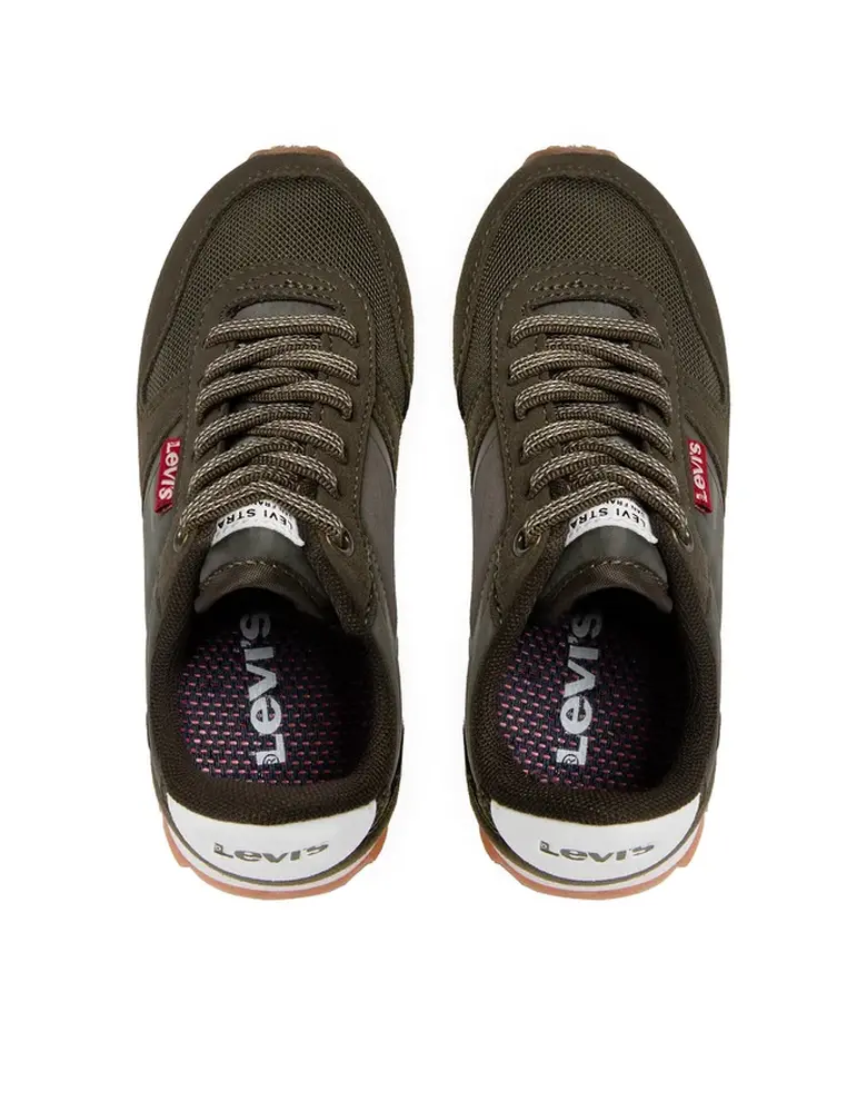 Дитячі кросівки Levi's ALEX хакі — Photo 8