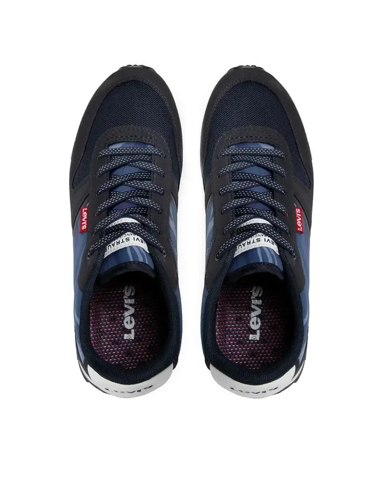 Дитячі кросівки Levi's ALEX темно-синій камуфляж — Photo 8
