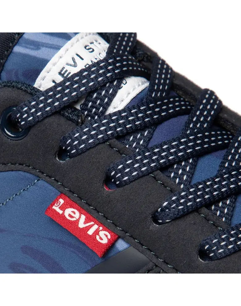 Дитячі кросівки Levi's ALEX темно-синій камуфляж — Photo 9