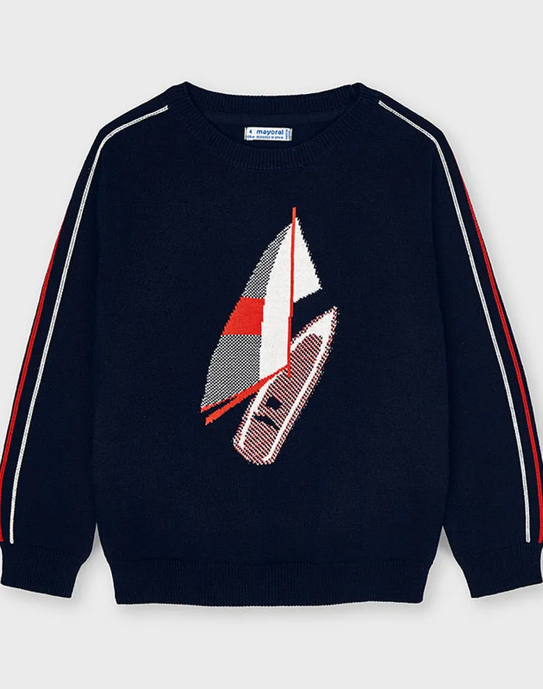 Дитячий светр Mayoral синій — Photo 5